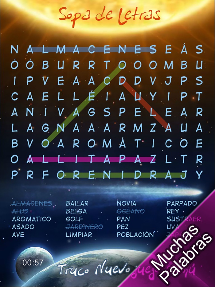 Sopa de Letras Diaria