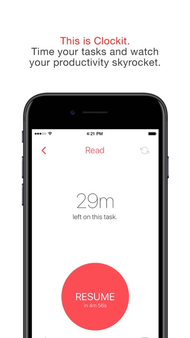 Clockit: The Pomodoro Timer Screenshot 1