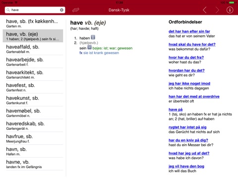 Gyldendal's German Danish Dictionary - Mini screenshot 4