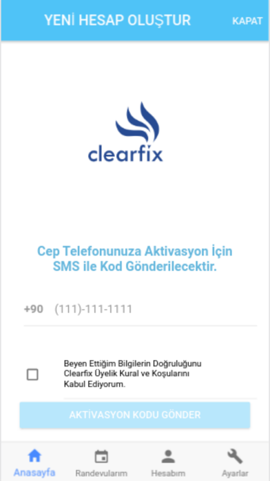 Clearfix App screenshot 2