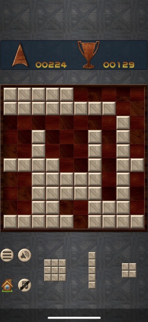 Wooden Block Puzzle Game, 2019