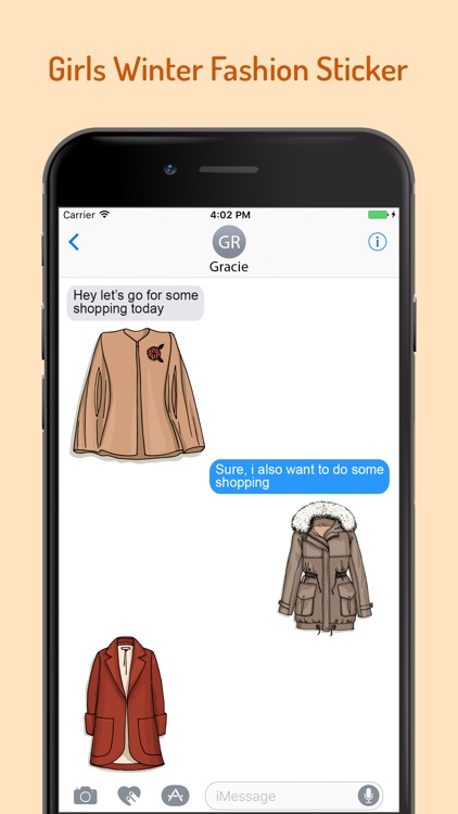 Girls Winter Fashion EMojis screenshot-3