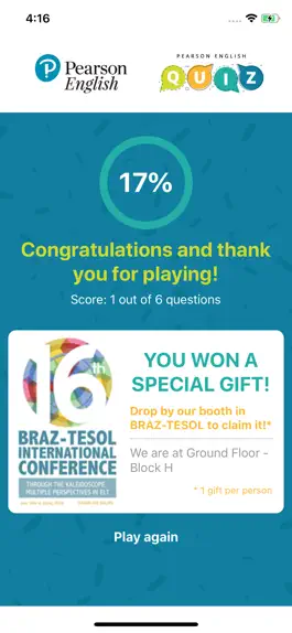 Game screenshot Pearson English Quiz hack