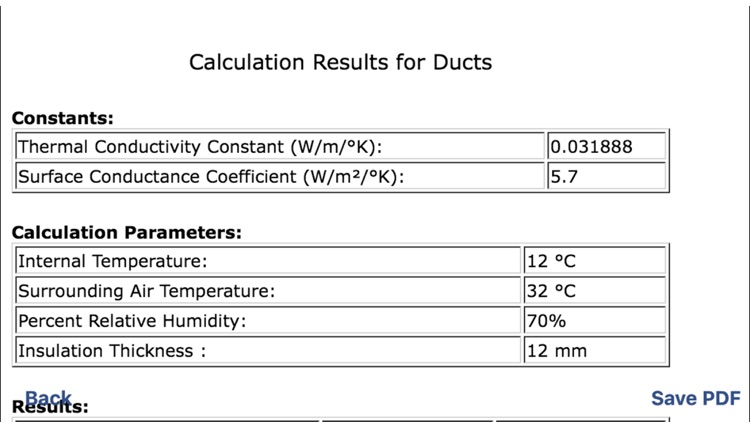 Thermobreak Calculation