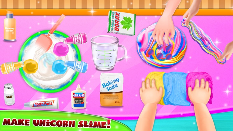 DIY Super Slime Maker Game