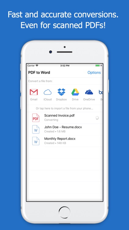 PDF to Word Converter with OCR