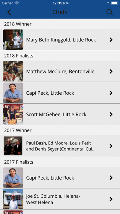 Arkansas Food Hall of Fame screenshot 3