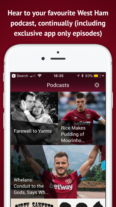 How to cancel & delete Stop! Hammer Time - West Ham from iphone & ipad 1