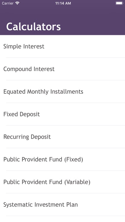 All in One Finance Calculator