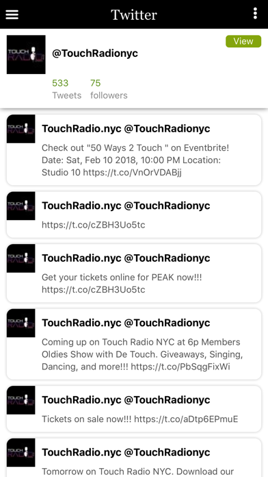 Touch Radio NYC screenshot 2