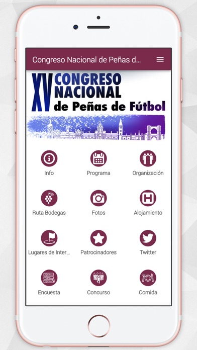 Congreso Nacional Peñas Fútbol screenshot 2