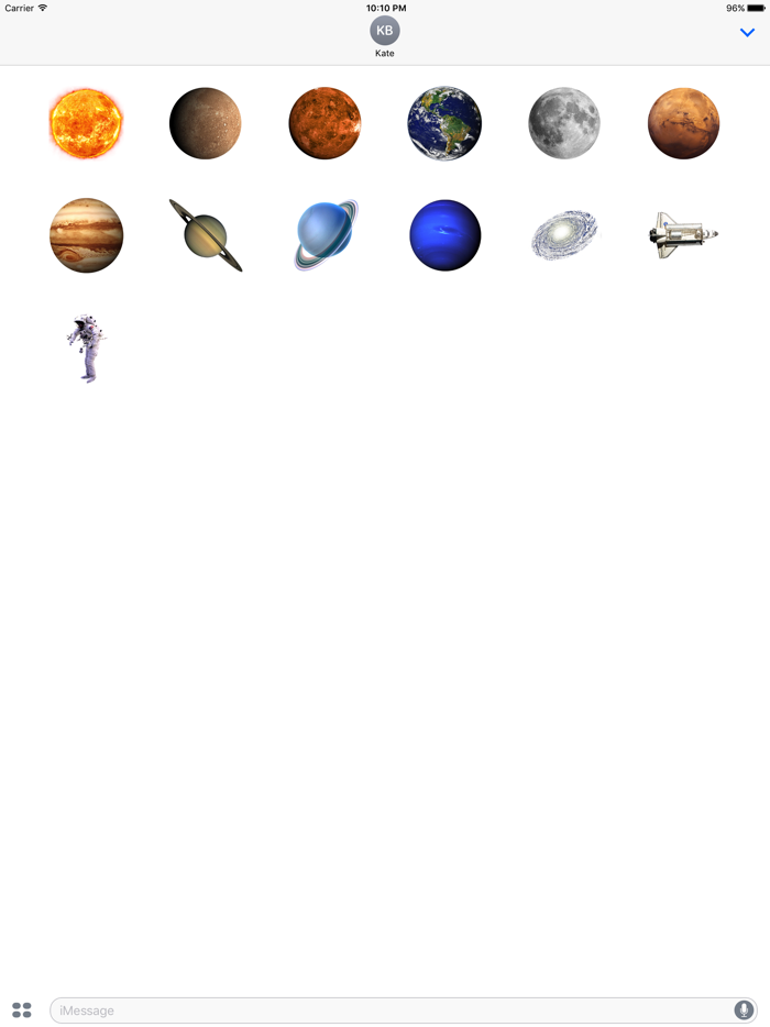 Solar System Stickers