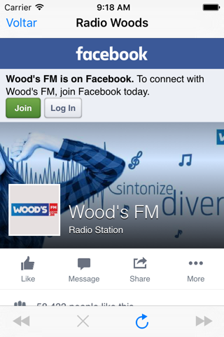 Woods FM screenshot 2
