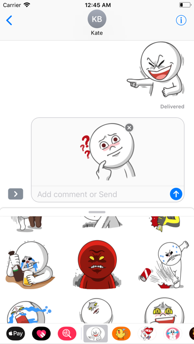 Coco is Funny Emo Sticker Pack screenshot 2
