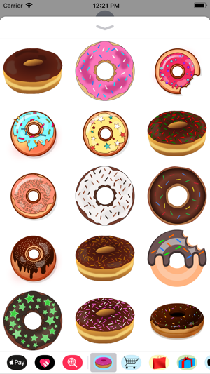 Decadent Donut Stickers(圖1)-速報App