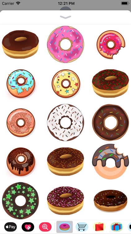 Decadent Donut Stickers