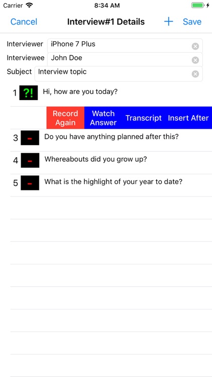 Our Interview screenshot-6