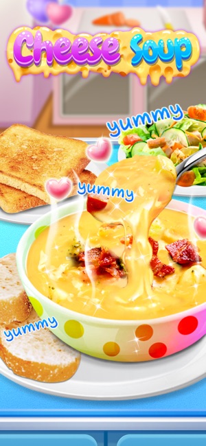 Cheese Soup - Yummy Food Fun(圖4)-速報App