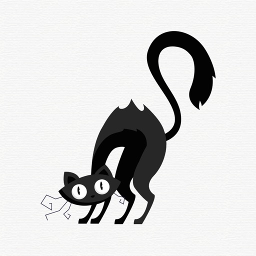 Spooky Cat Stickers Icon