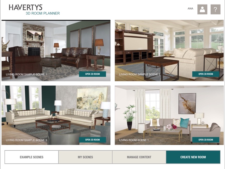 Havertys 3D Room Planner