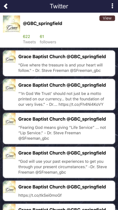 Grace Baptist Springfield screenshot 3