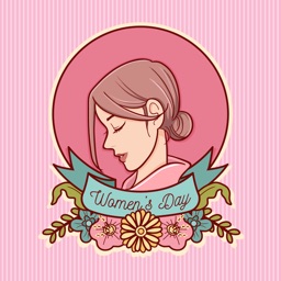 Beautiful Women's Day Stickers