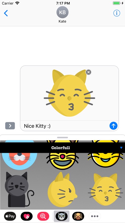 Cute Kitty Cat Stickers