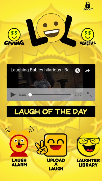 Laughter Alarm and Library screenshot 2