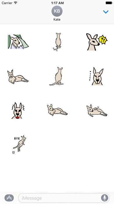 Kangaroo Emoji Sticker screenshot 3