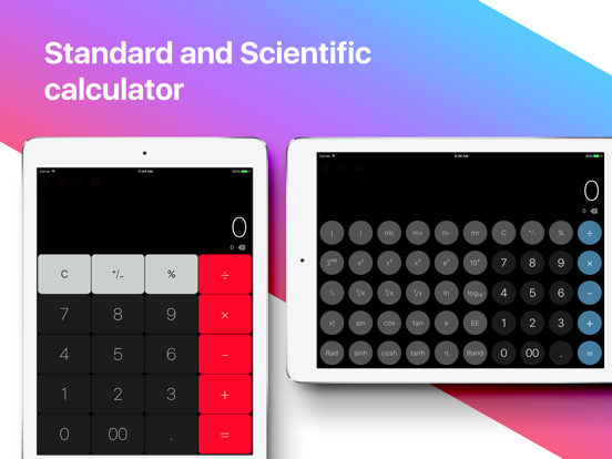 CalcMe – Calculator for iPadのおすすめ画像1