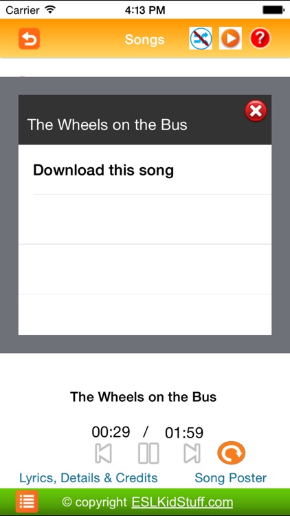 Songs for ESL Kids screenshot-4