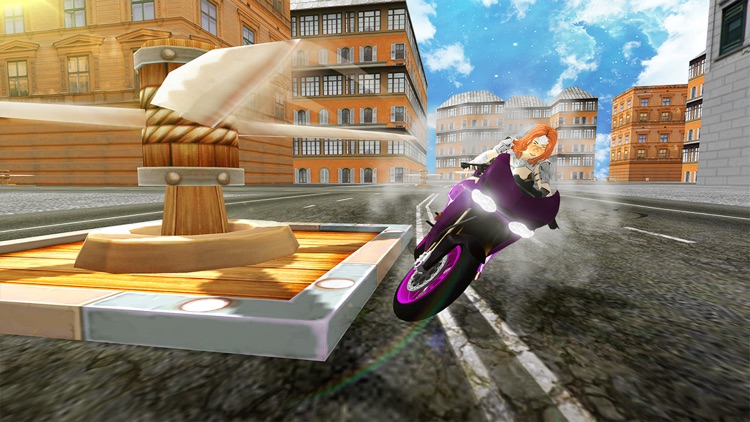 Superhero Motorcycle & Bicycle Stunt Race screenshot-4