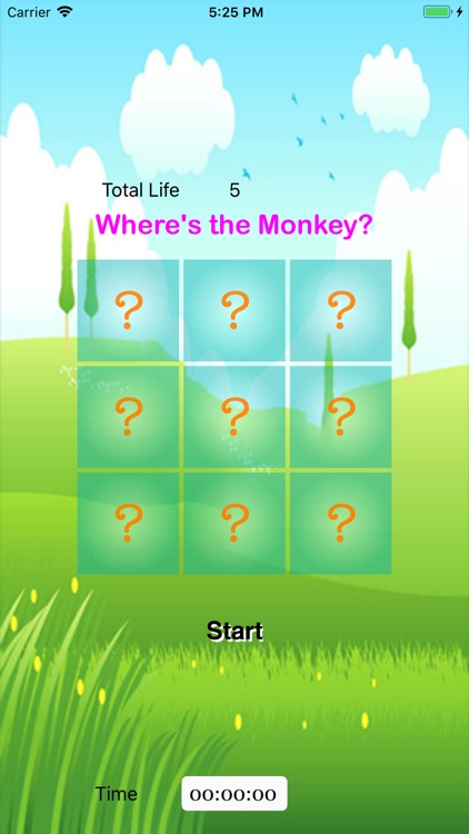 Find the Monkey – Monkey Game