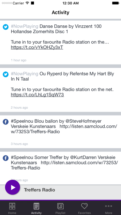 Treffers Radio screenshot 2