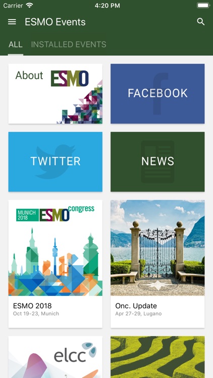 ESMO Events App