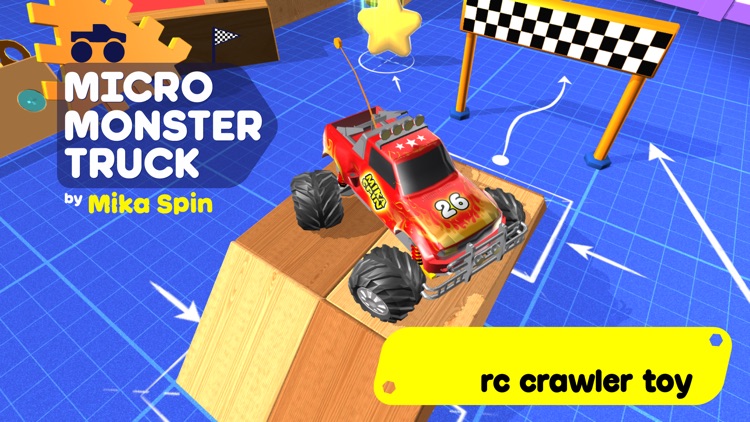 Micro Monster Truck -radio toy screenshot-0