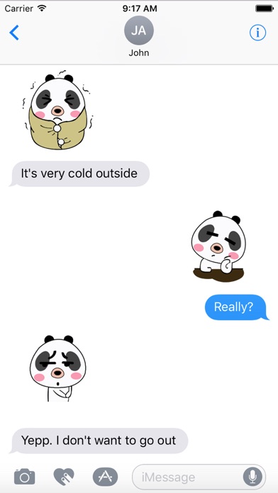 PandaMan - Panda Emoji GIFs screenshot 4