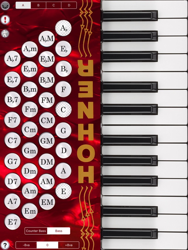 Hohner MIDI Piano Accordion(圖1)-速報App