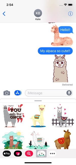 Fluffy Alpaca Stickers(圖3)-速報App