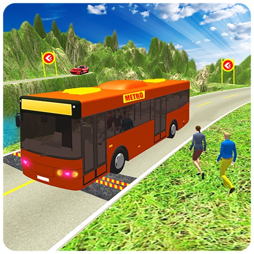 New Mountain Bus Drive 3D icon