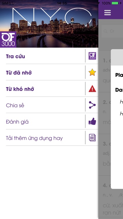 3000 từ tiếng anh - nhớ nhanh screenshot-3