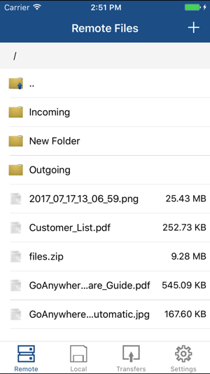 GoAnywhere File Transfer