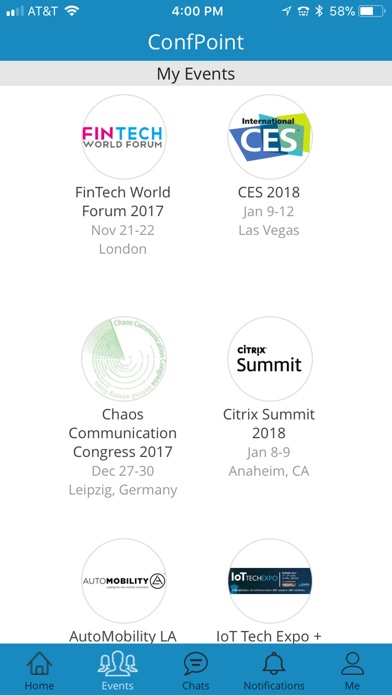 ConfPoint - All Tech Events screenshot 3