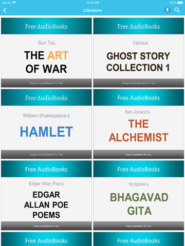 Literature Audiobooks - náhled