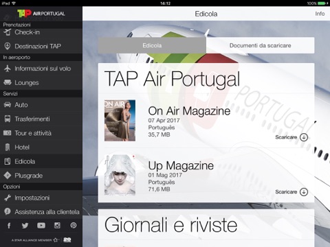 Air Portugal for iPad screenshot 4