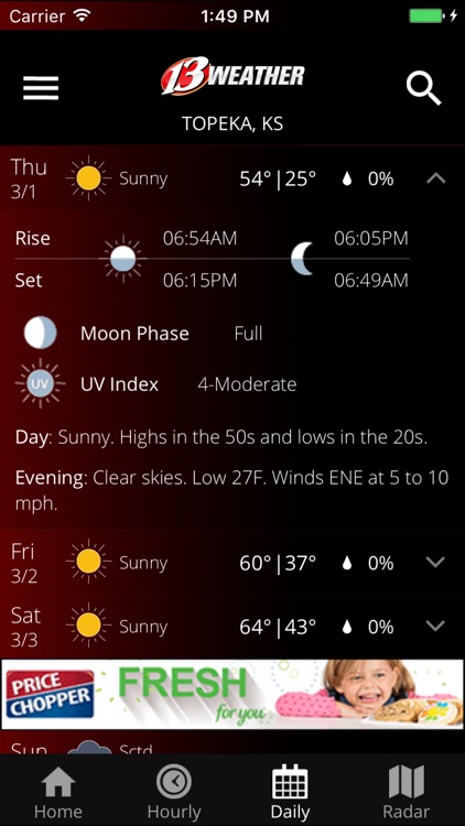 WIBW 13 Weather app screenshot-4