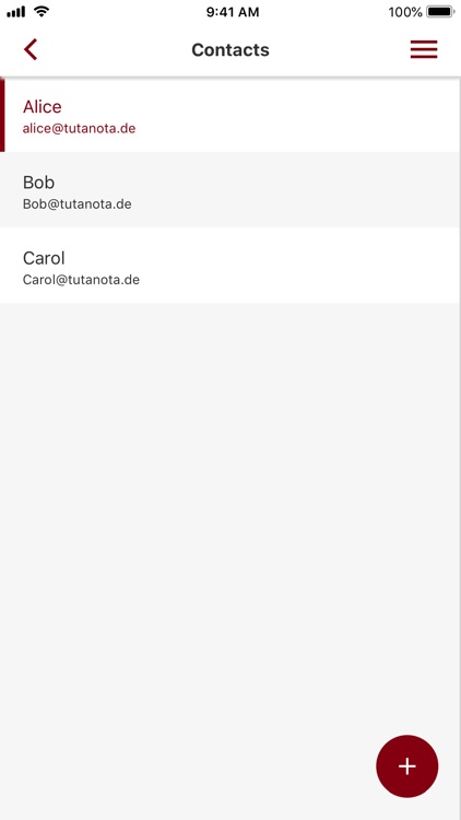 Tutanota screenshot-5
