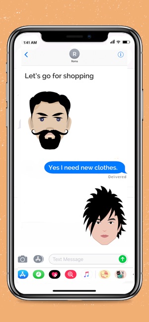 Hipster Animated Fashion Emoji(圖4)-速報App