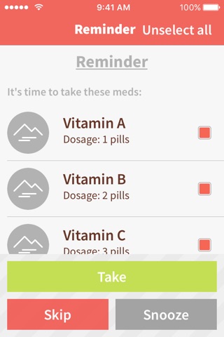 Meds Tracker: Daily Reminder screenshot 2