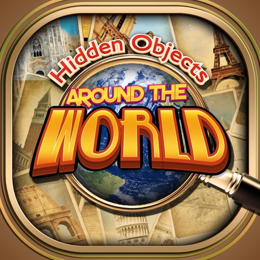 Hidden Object Around the World Objects Travel Time Icon